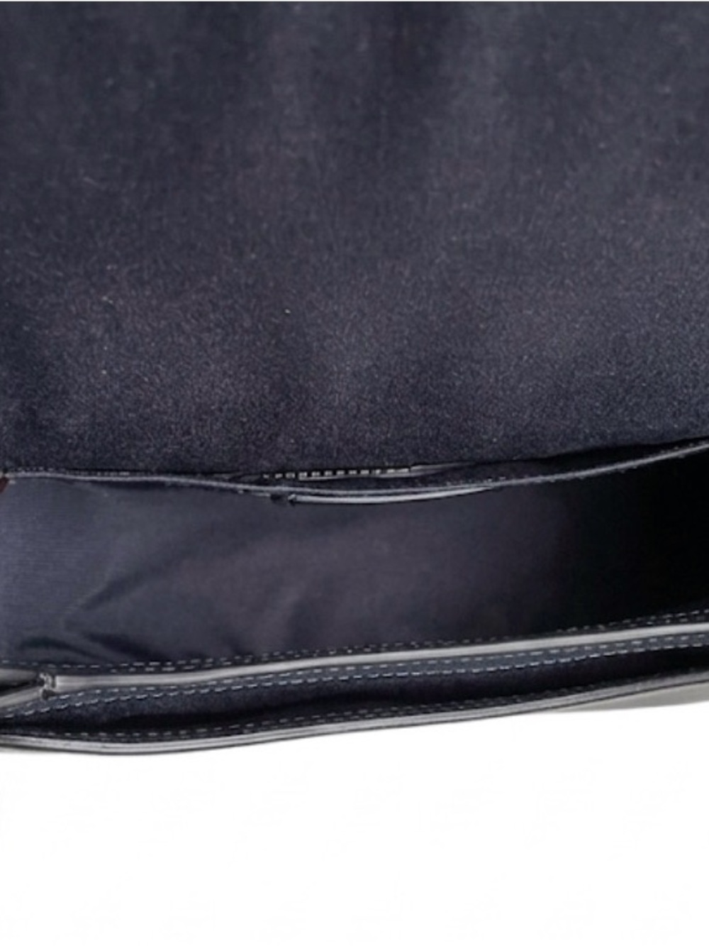 Coach Saddle Bag In Horse And Carriage Print Crossbody Blue Canvas Leather Trim - Picture 5 of 8